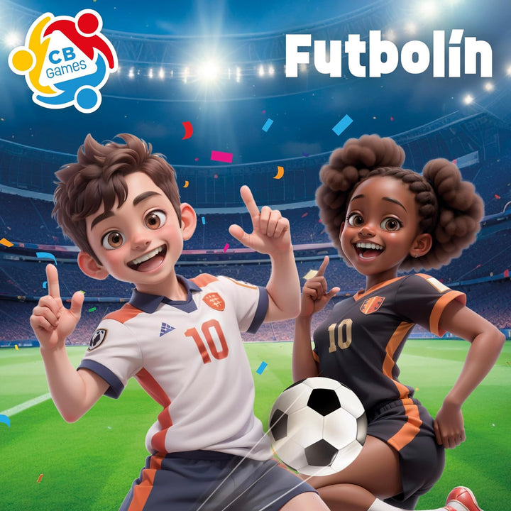 COLORBABY - Kickertisch aus Holz, blau, Tisch Cbgames, 3 años to 99 años 69 x 37 x 24 cm, 69 x 37 x