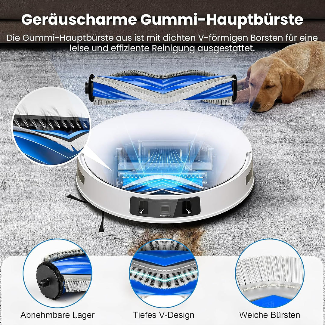 20 Stück Zubehörset für ECOVACS DEEBOT T30 PRO Omni/T30 Omni, 6 Staubbeutel 4 Mopp Wischtücher 4 Sei