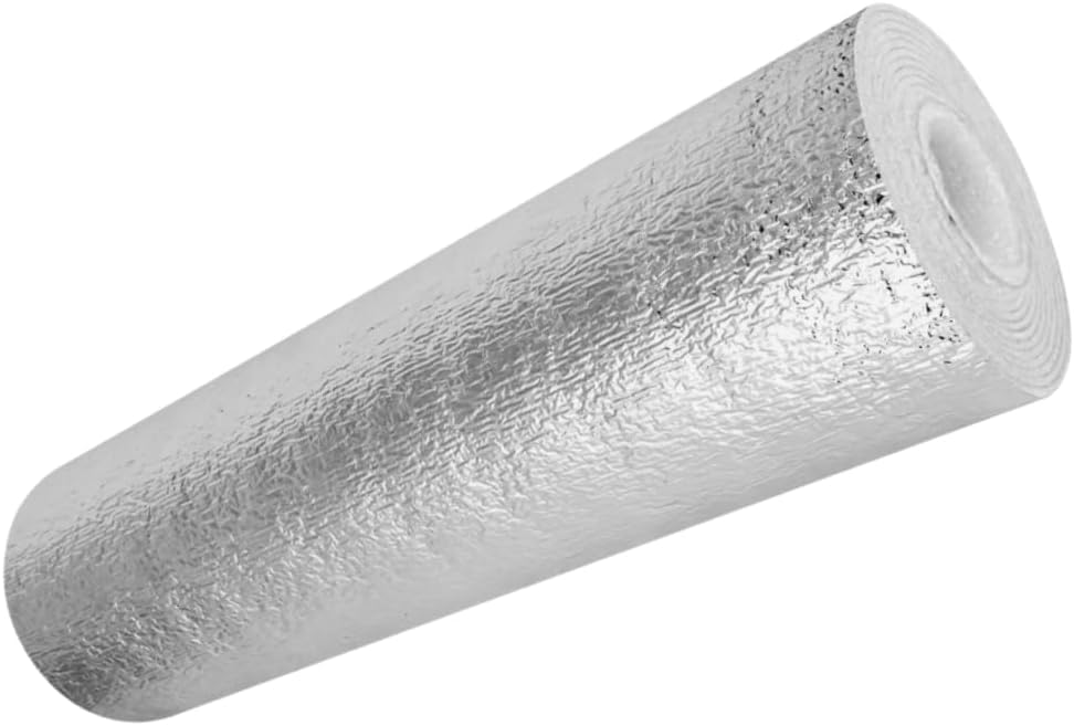 Selbstklebende Heizkörper Reflexionsfolie 3mm x 1m x 5m | mehr Wärme im Raum, weniger Heizkosten, bi