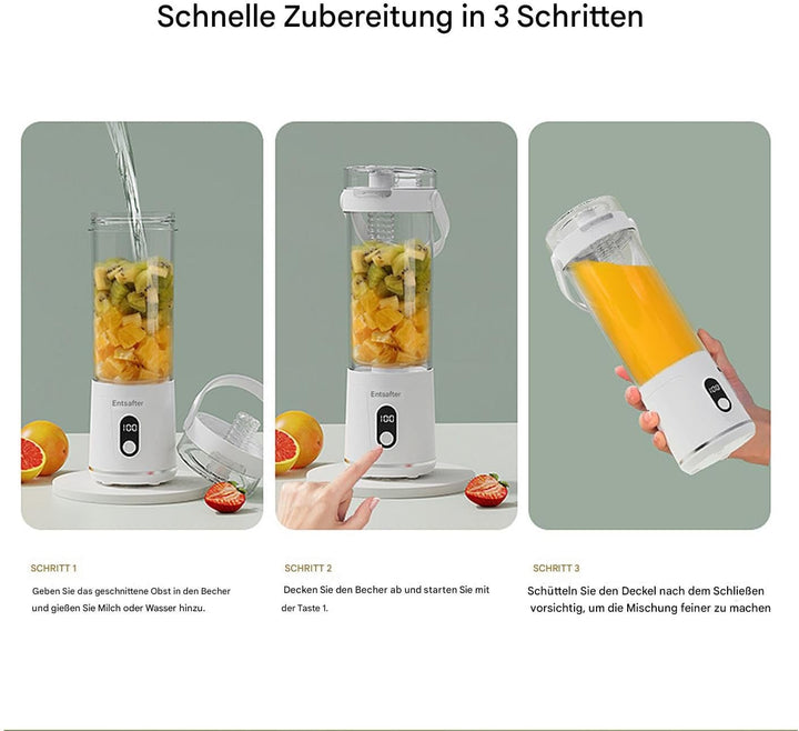 Entsafter,Elektrische Saftpressen Für Und Früchte - Mit Digitaldisplay Für Zitrusfrüchte Milchshakes