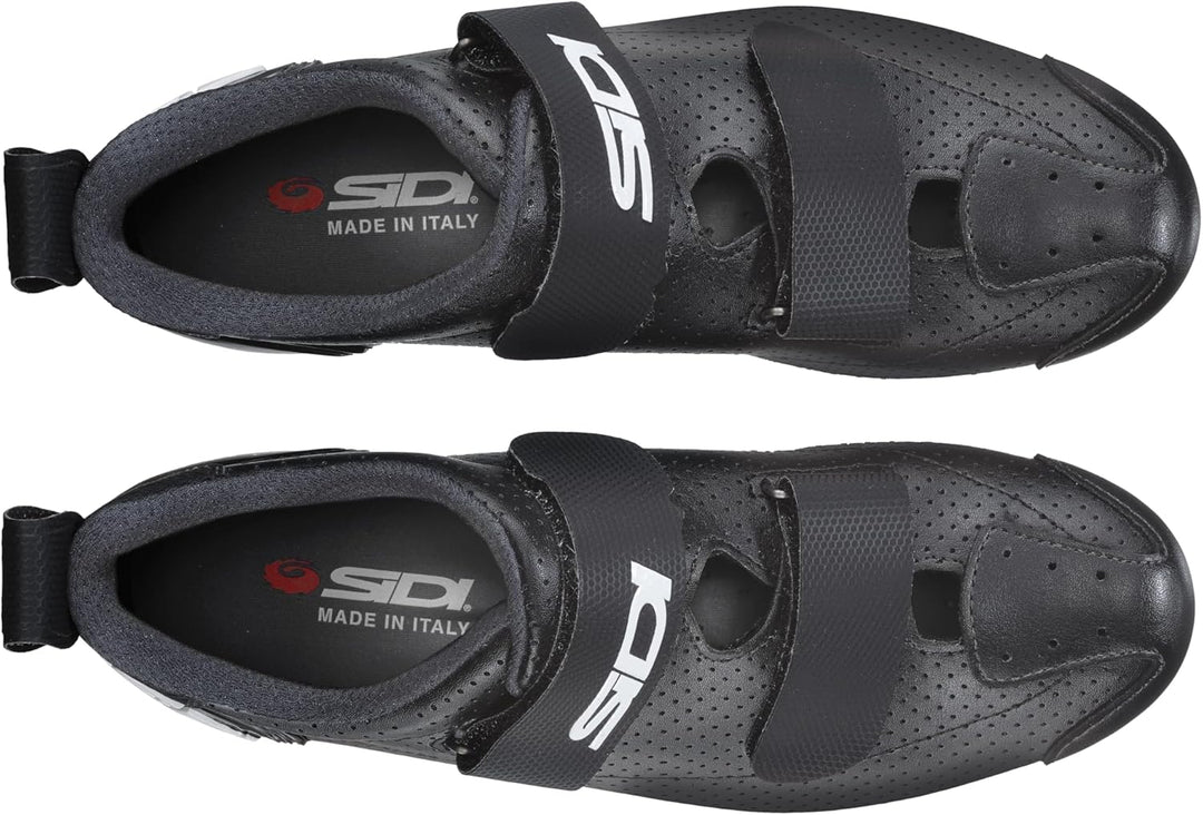 SIDI T-5 Air, Scape Radsport Herren 42.5 EU Schwarz und Schwarz, 42.5 EU Schwarz und Schwarz