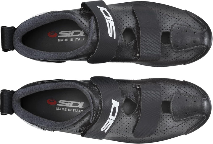 SIDI T-5 Air, Scape Radsport Herren 42.5 EU Schwarz und Schwarz, 42.5 EU Schwarz und Schwarz