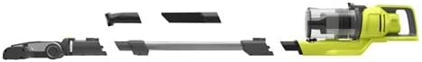 RYOBI 18 V ONE+ Akku-Bodenhandsauger RSV18-120G (30 AirWatt Saugleistung, 820 l/min Luftstrom, 24 cm