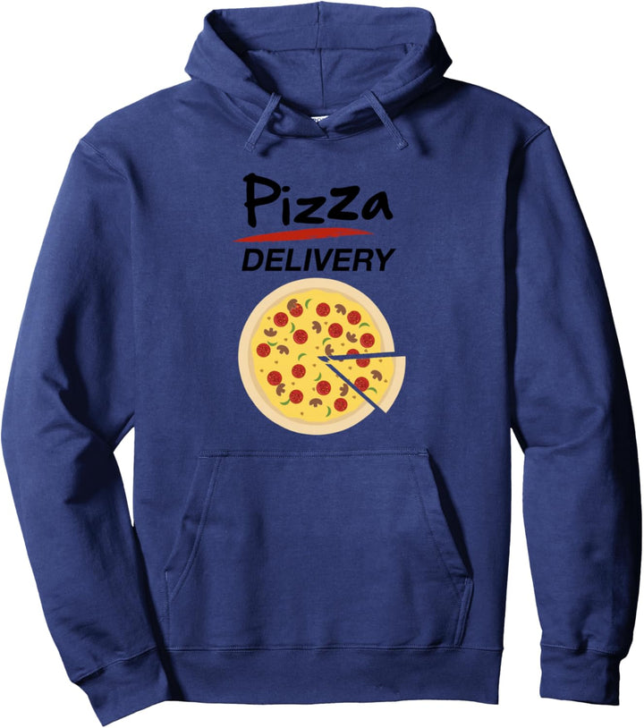 Pizza Delivery Kostüm Fasching Paar Kostüme Damen Herren Pullover Hoodie