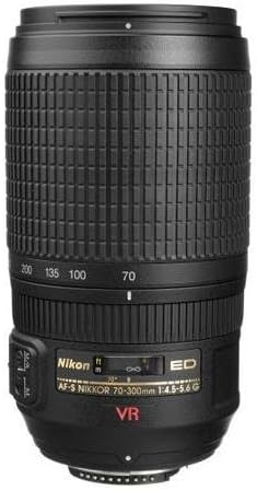 Nikon AF-S Zoom-Nikkor 70-300mm 1:4,5-5,6G VR Objektiv (67mm Filtergewinde, bildstabilisiert)