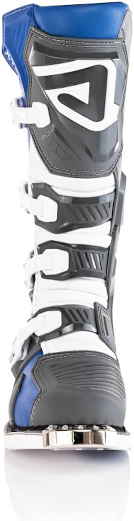 Acerbis Herren X-race Stiefel 46 EU Blau Grau, 46 EU Blau Grau