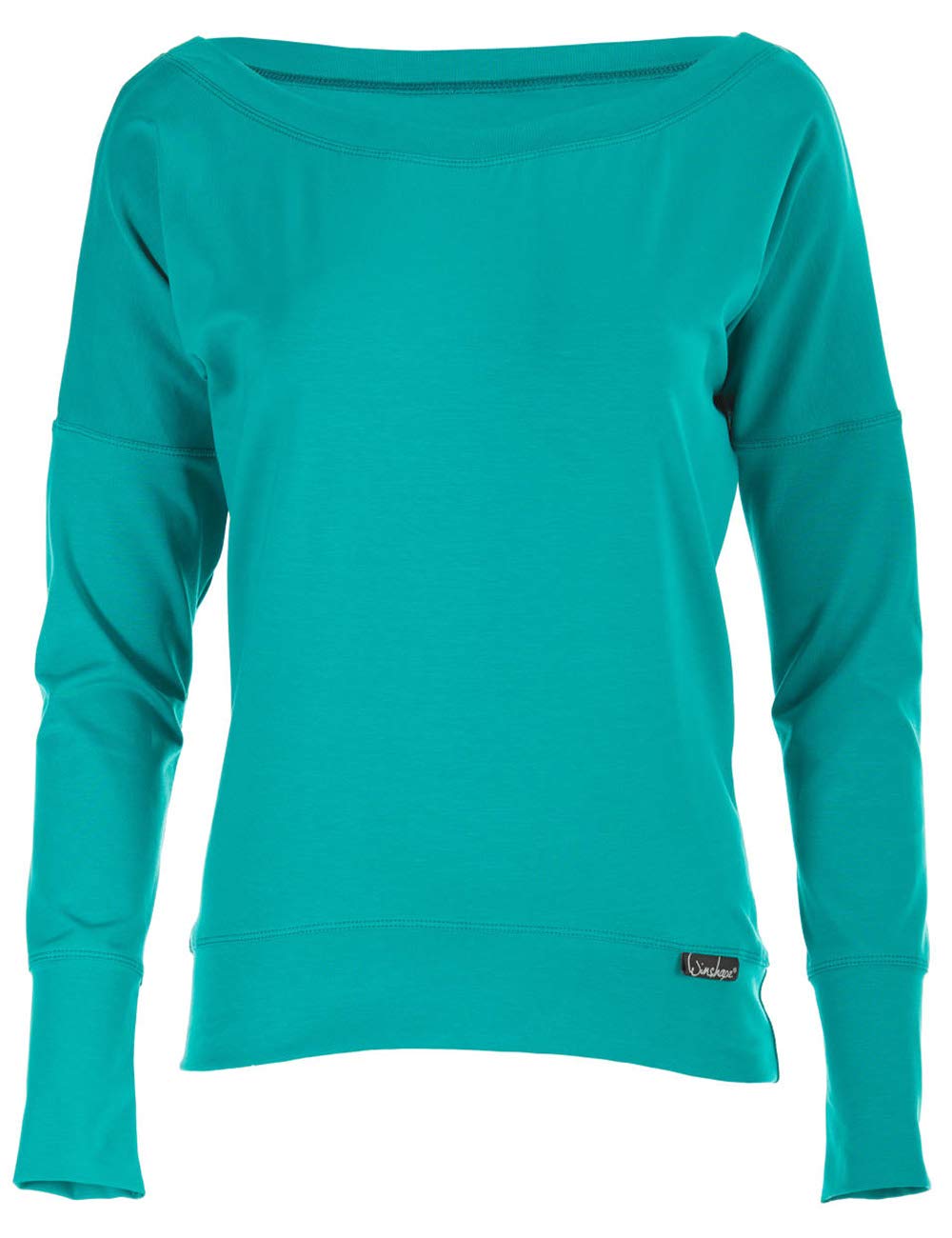 Winshape Damen Freizeit Sport Dance Fitness Longsleeve WS2 XS Ocean-green, XS Ocean-green