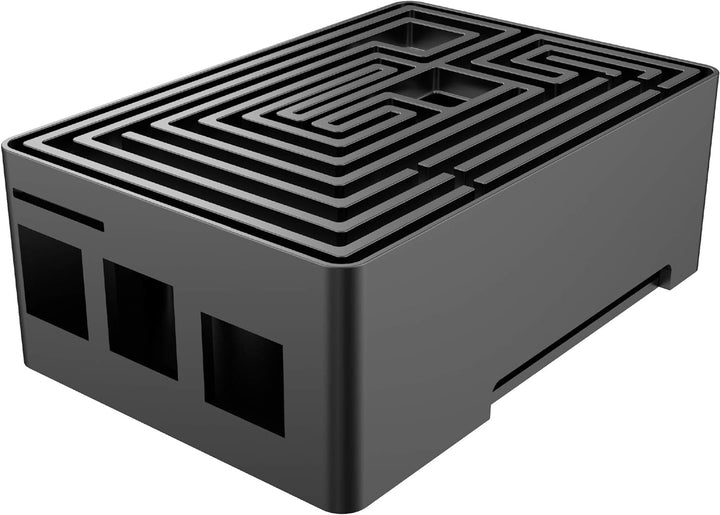 Akasa Maze Raspberry Pi 4 Gehäuse, lüfterloses Gehäuse für Raspberry Pi 4 Modell B, Verdeckter Micro