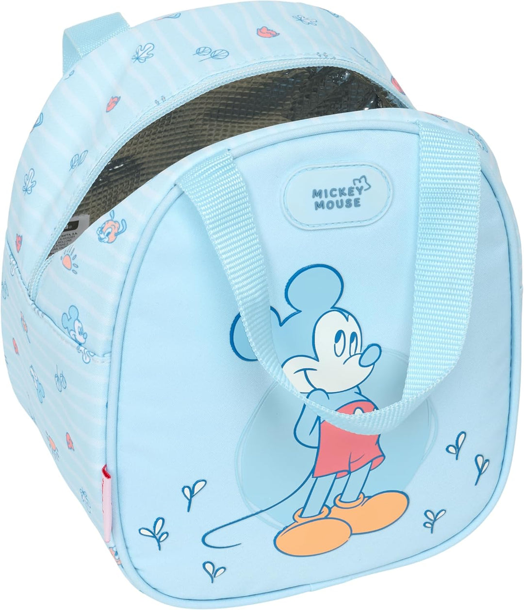 safta MICKEY MOUSE BABY - Lunchtasche, hochwertig und robust, für Mahlzeiten, Freizeit, 19 x 14 x 22