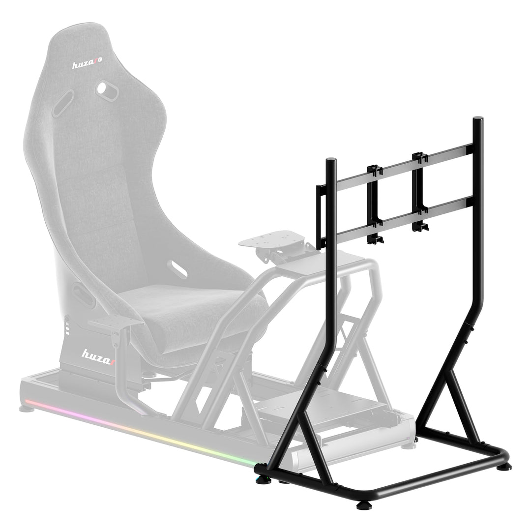 huzaro Speed 9.1 | Simracing Monitor Stand TV Stand Ständer Bodenständer | VESA 75x75 100x100 200x10
