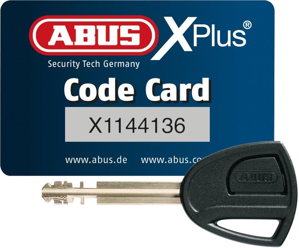 ABUS Bügelschloss Granit XPlus 540 + EaZy KF-Halterung - Fahrradschloss mit starkem Parabolbügel - A