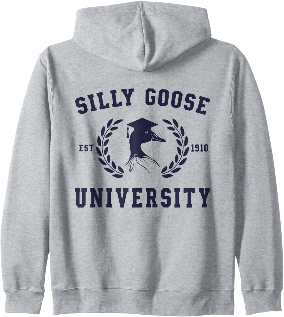 Lustiges Studenten-Meme der Silly Goose University Kapuzenjacke