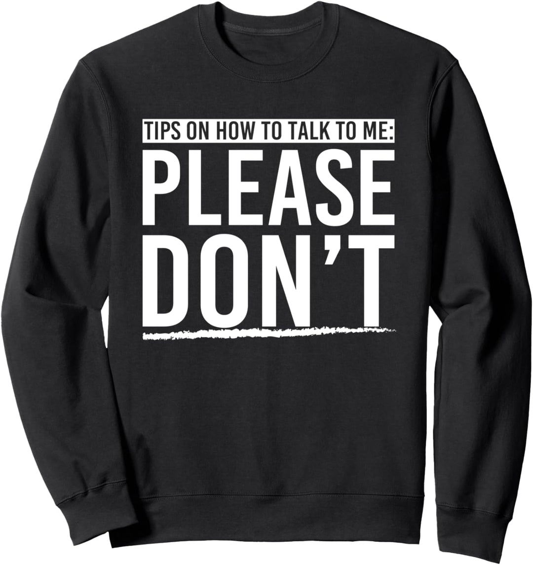 Ruhiger Beobachter Introvertiert Antisozial Geschenk Sweatshirt