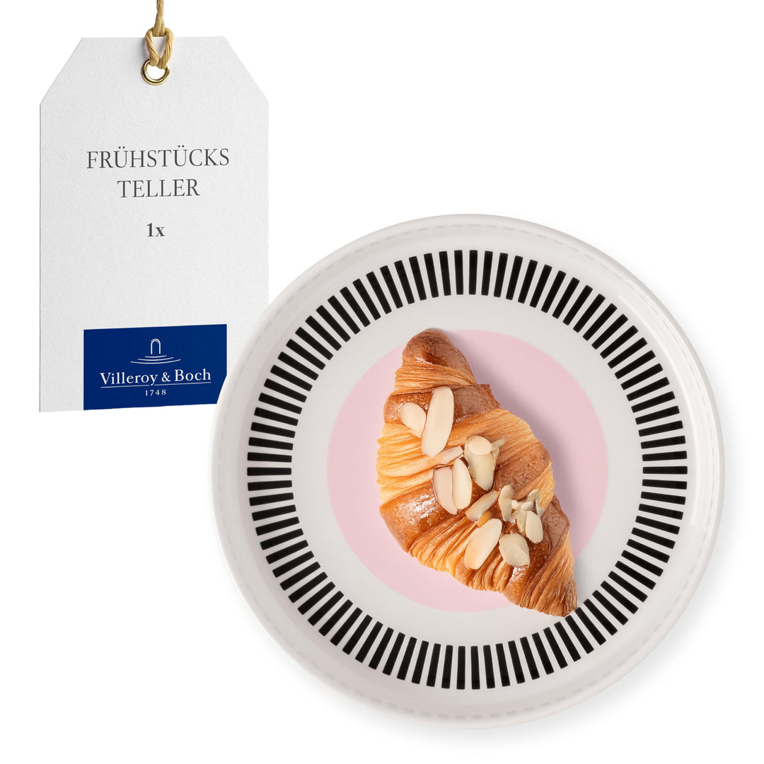 Villeroy & Boch - Memphis Collection Frühstücksteller 21 cm Bunt, Spülmaschinenfest, Mikrowellensich