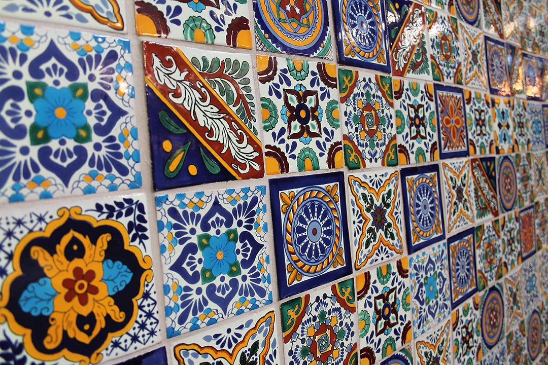 Cerames Mexikanische Keramische Fliesen Ramon - 30 dekorative mexikanische mosaik fliesen für Badezi