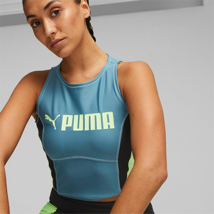 PUMA Damen Fit Eversculpt Tank Crop Top, XS