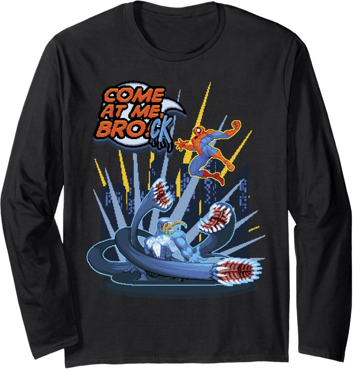 Marvel Spider-Man Come At Me Brock Langarmshirt