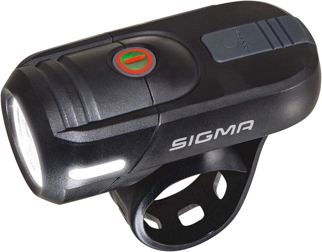 Sigma Sport - Aura 45 | LED Fahrradlicht 45 Lux | StVZO zugelassenes, akkubetriebenes Vorderlicht Si