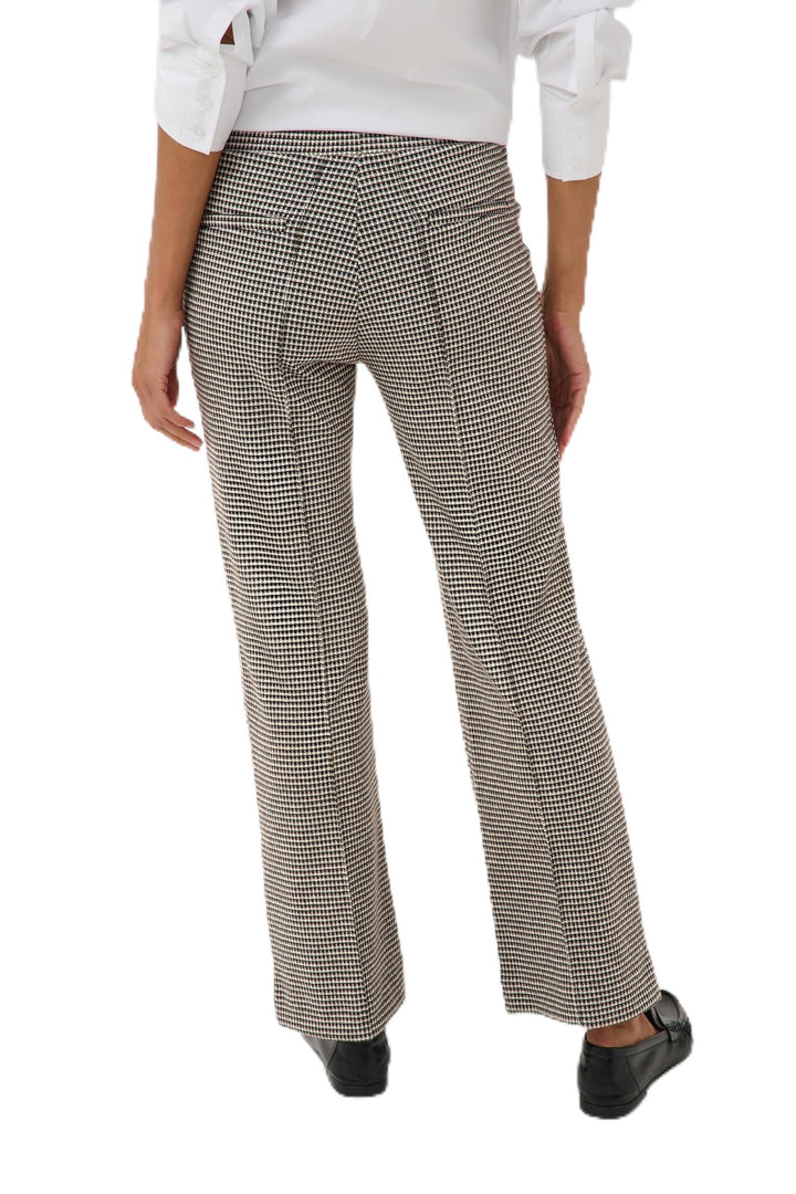 PART TWO Damen Jerseyhose PontasPW Comfort Taile Gerade 34 Small Check, 34 Small Check
