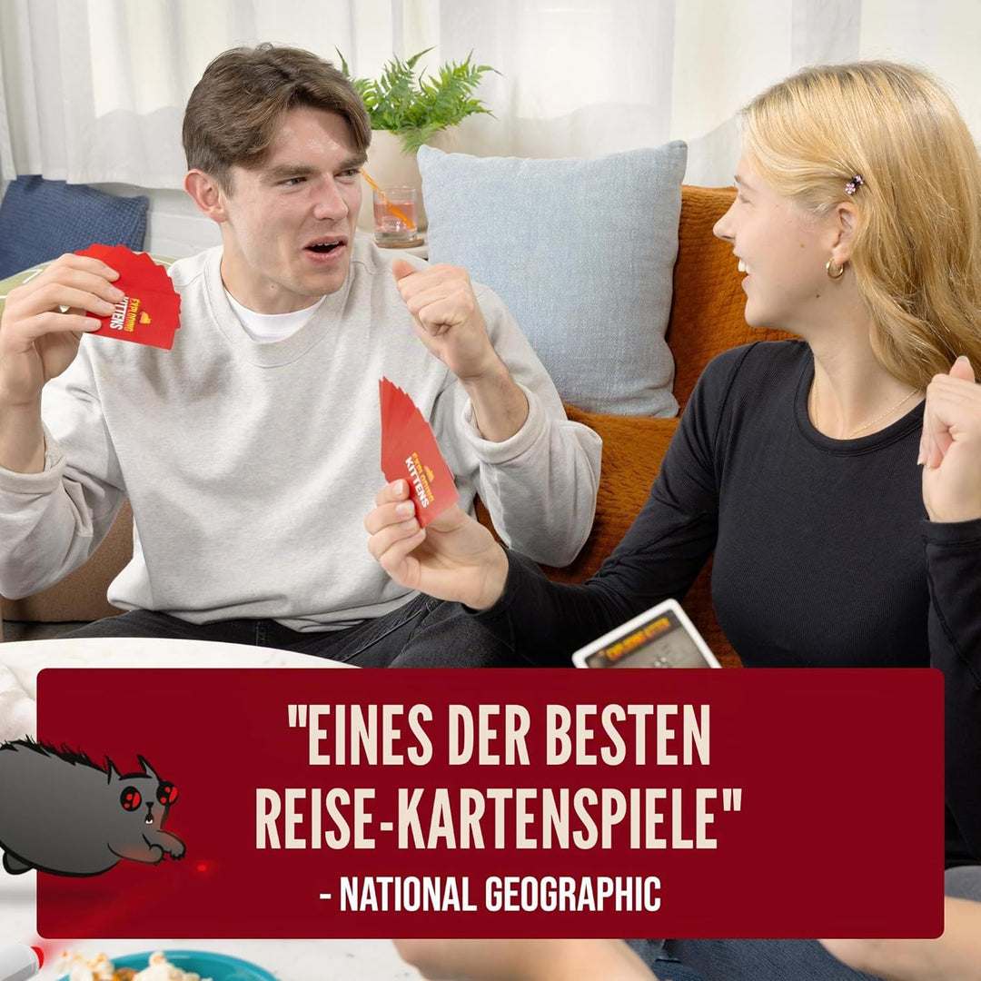 Exploding Kittens: (Kartenspiel in englischer Version, Englisch