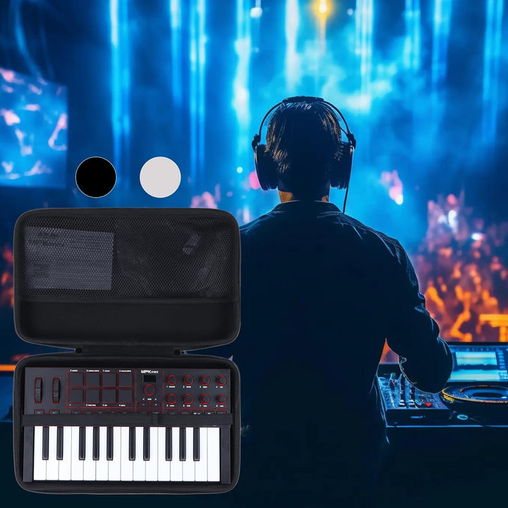 Lebakort Hart Schutz Hülle Etui Tasche für Akai Professional MPK Mini IV USB-C MIDI Keyboard Control