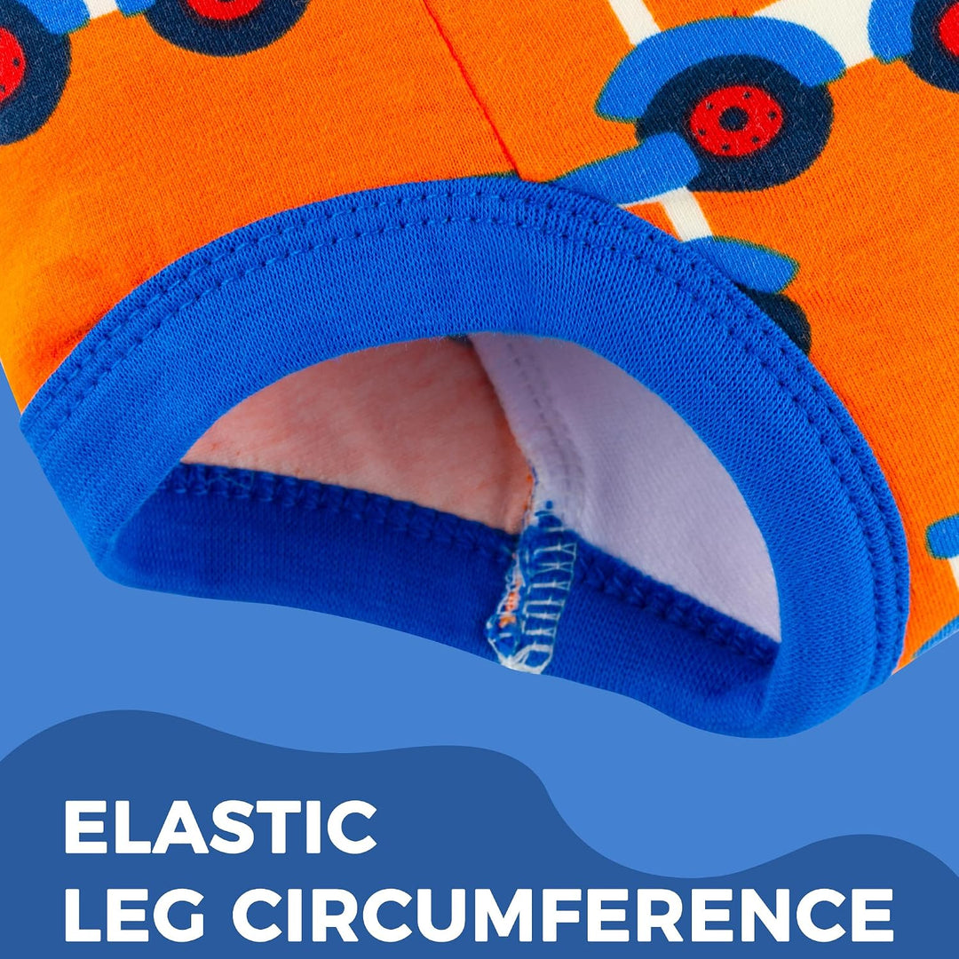 BIG ELEPHANT 6er Pack Baby Trainingshose - Saugfähige Töpfchen Unterwäsche Kleinkinder für Jungen un