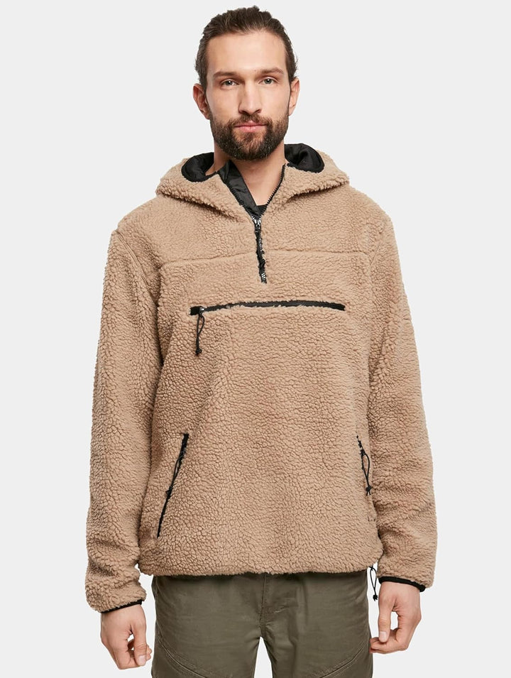 Brandit Teddyfleece Worker Pullover 3XL Camel, 3XL Camel