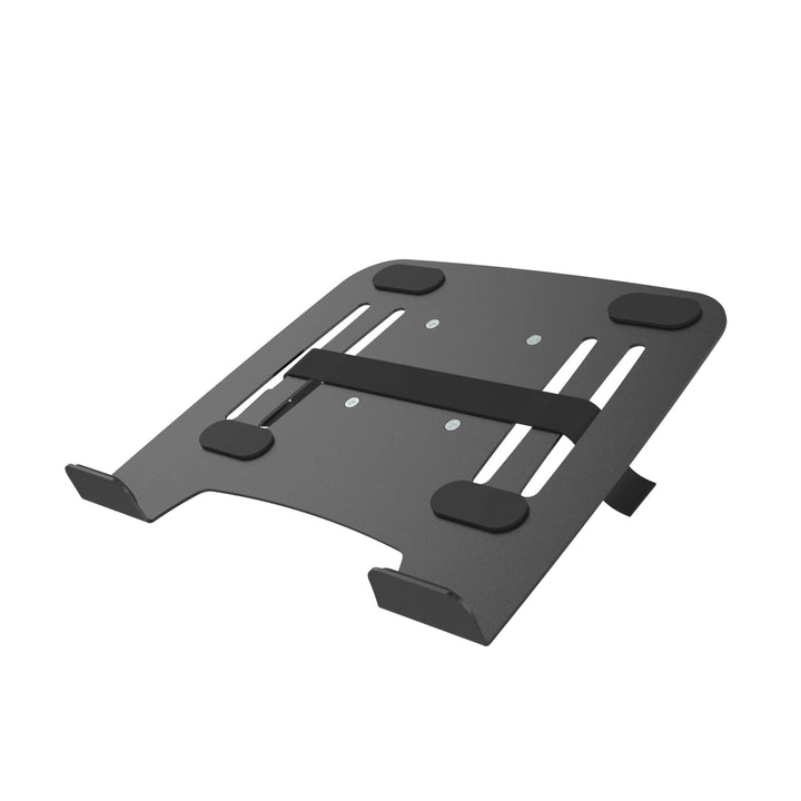 conecto, Notebook-Halterung für Monitorständer, VESA 75x75 bis 100x100, Traglast: 9,0 Kg, schwarz, S