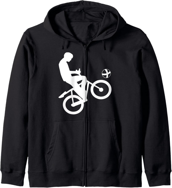 Radball Radballspieler Fahrrad Kapuzenjacke