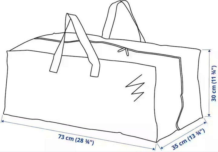 Ikea Frakta Aufbewahrungstasche – Blau (10), 10
