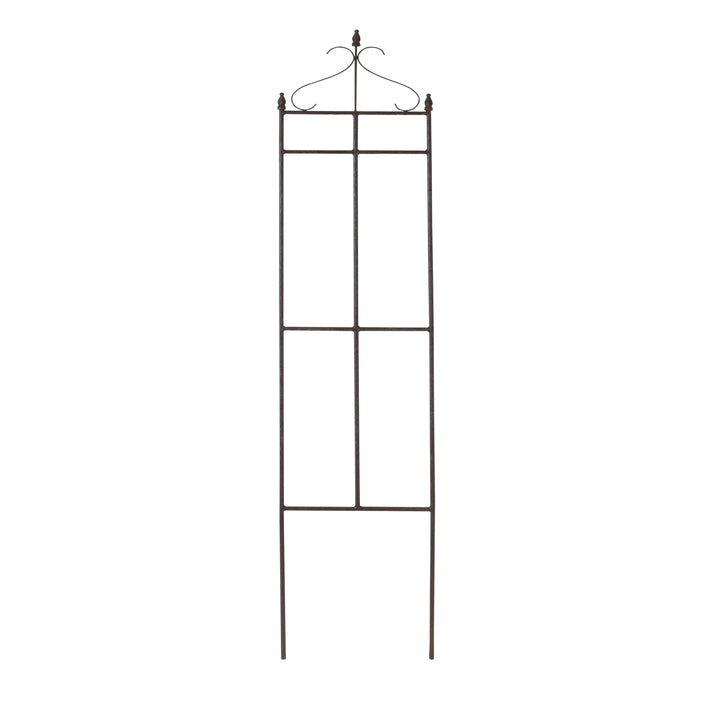 ESTEXO Rankhilfe Rankgitter Kletterhilfe Pflanzengitter 31x160 cm Rost Gitter Spalier Edelrost, 31x1