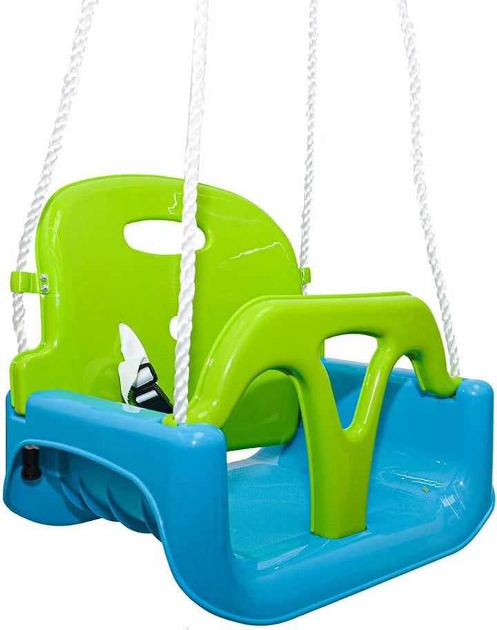 LittleTom 3-in-1 Babyschaukel Outdoor ab 6 Monate - 40x43x33 Gartenschaukel Baby Schaukel Kleinkinde
