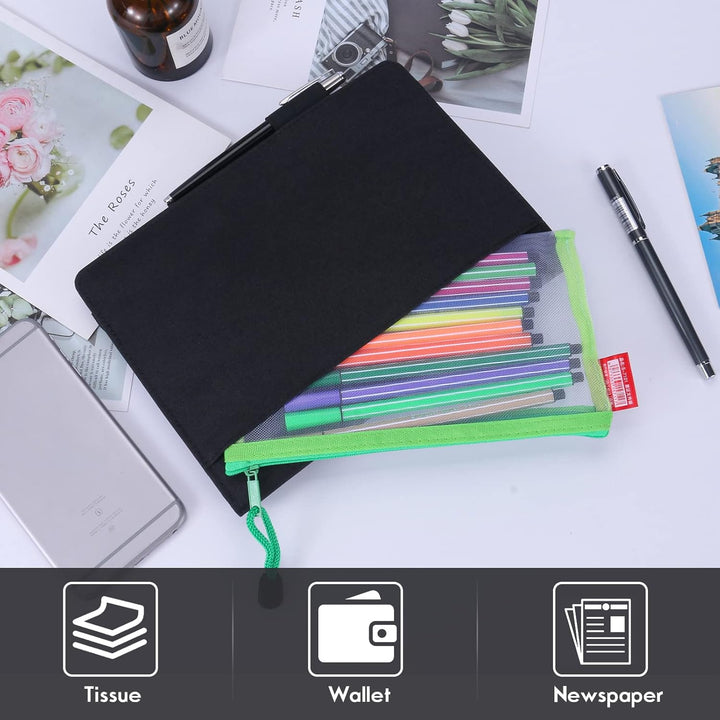 Folio-Hülle, kompatibel mit Rocketbook, Portfolio-Organizer, wasserdichter Stoff, multifunktionaler