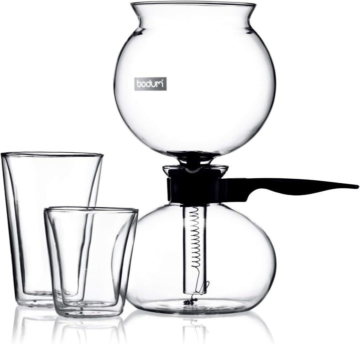 Bodum Pebo 1208-01 Kaffeebereiter, Schwarz