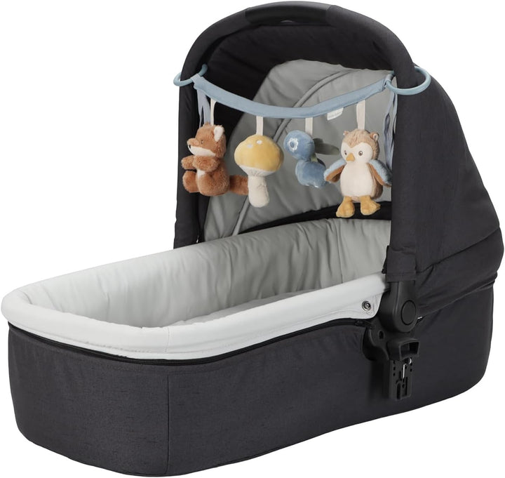 Little Dutch Kinderwagenkette mit Figuren Spielzeug für Baby Fuchs blau - Forest Friends