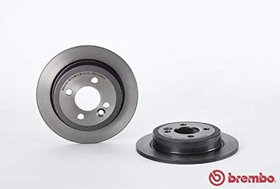 Brembo 08.9163.21 Hintere Bremsscheibe mit UV Lackierung, Anzahl 2