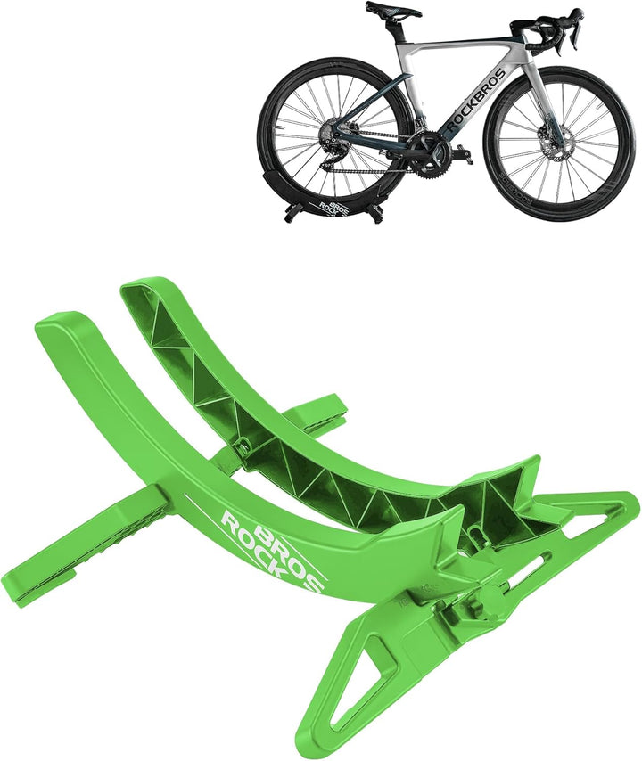ROCKBROS Fahrrad-Bodenständer, verstellbare Fahrradständer Parkständer für alle 26–80mm breiten Fahr
