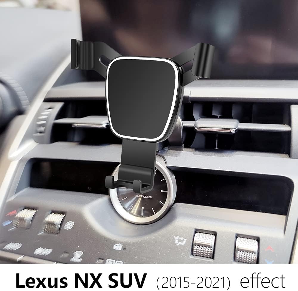 musttrue LUNQIN KFZ-Handyhalterung für 2015–2021 Lexus NX 300 300h SUV Auto-Zubehör Navigationshalte