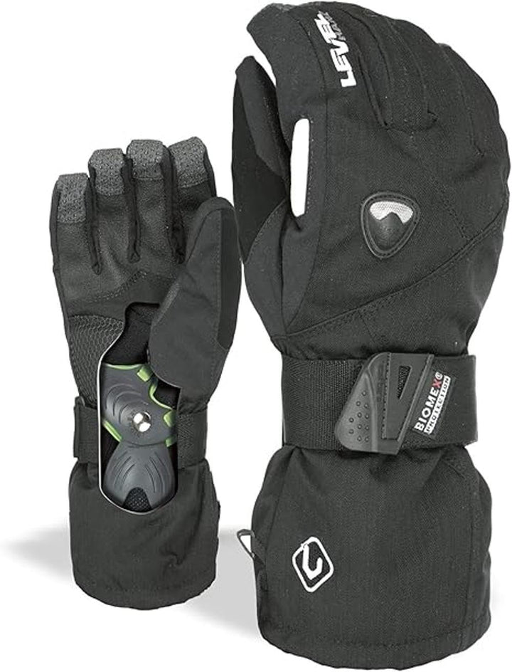 Level Herren Handschuhe Fly XXL Schwarz, XXL Schwarz