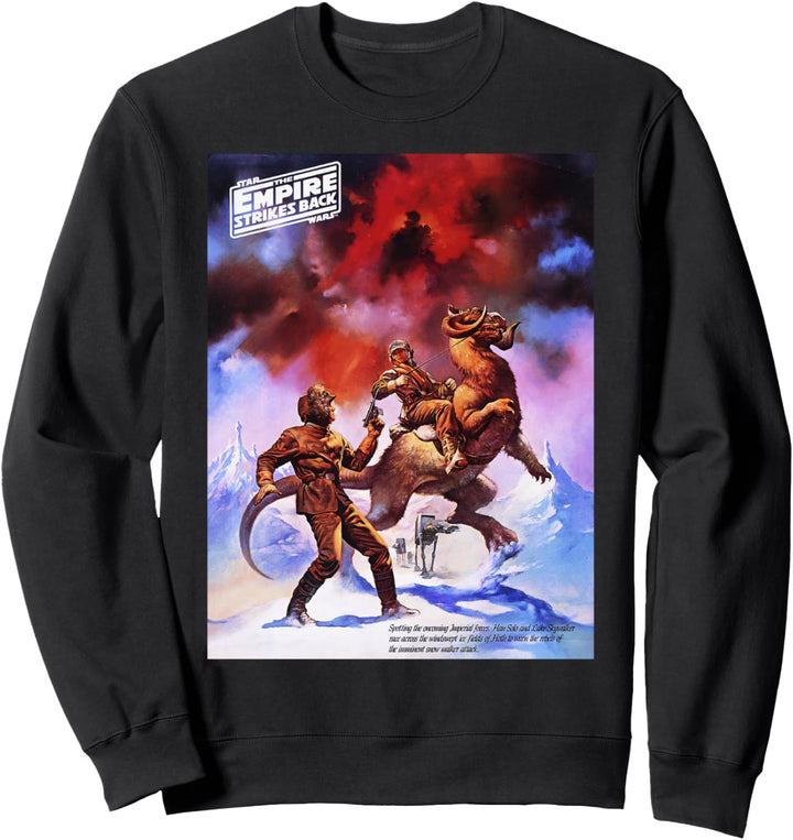 Star Wars: The Empire Strikes Back Snow Walker Poster Sweatshirt