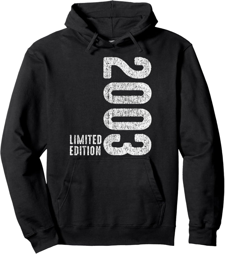 21. Geburtstag Mann Frau 21 Jahre 2003 Deko Lustig Geschenk Pullover Hoodie