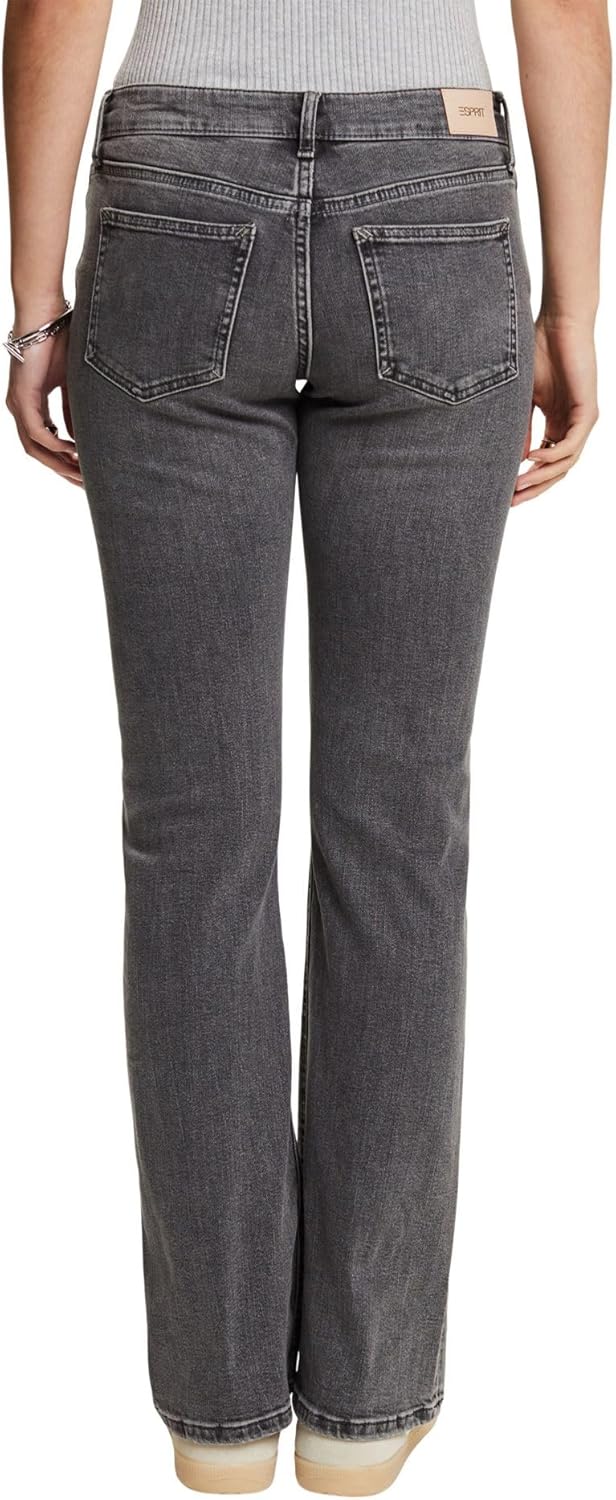 ESPRIT Damen Jeans 24W / 32L 922/Grey Medium Wash, 24W / 32L 922/Grey Medium Wash