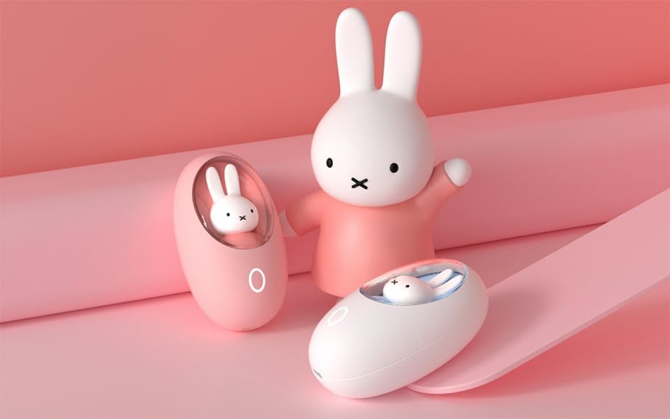 Mipow x Miffy - Portable Hand Warmer Egg for Hand and Eye,Long-Lasting Warmth & Stylish for Outdoor