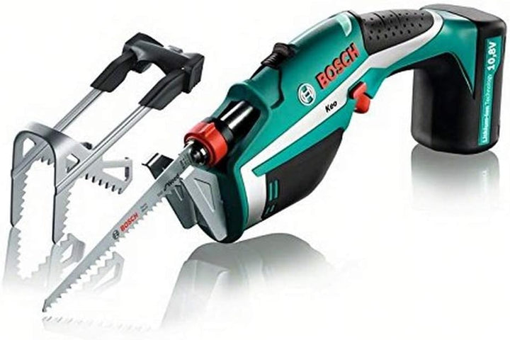 Bosch Akku Gartensäge Keo Basic (Lithium-Ionen-Akku, 10,8 Volt, im Karton) & Bosch Bosc Sägeblatt Se