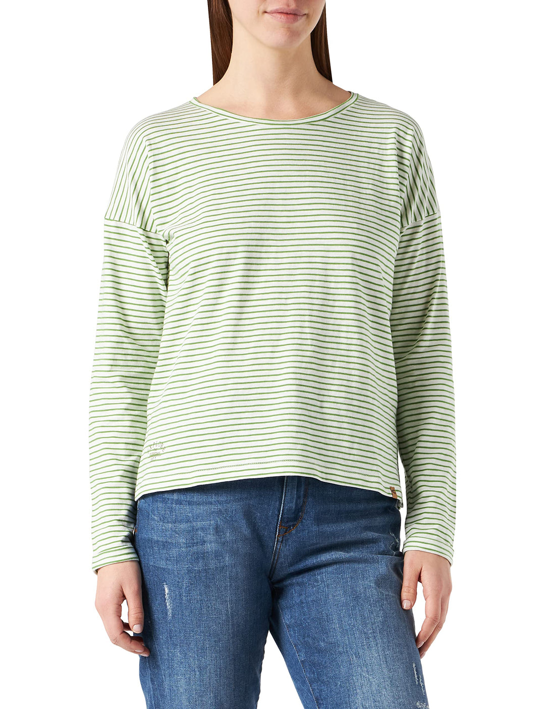 Camel Active Womenswear Damen T-Shirt 309338/7t05 XS Basilikum, XS Basilikum