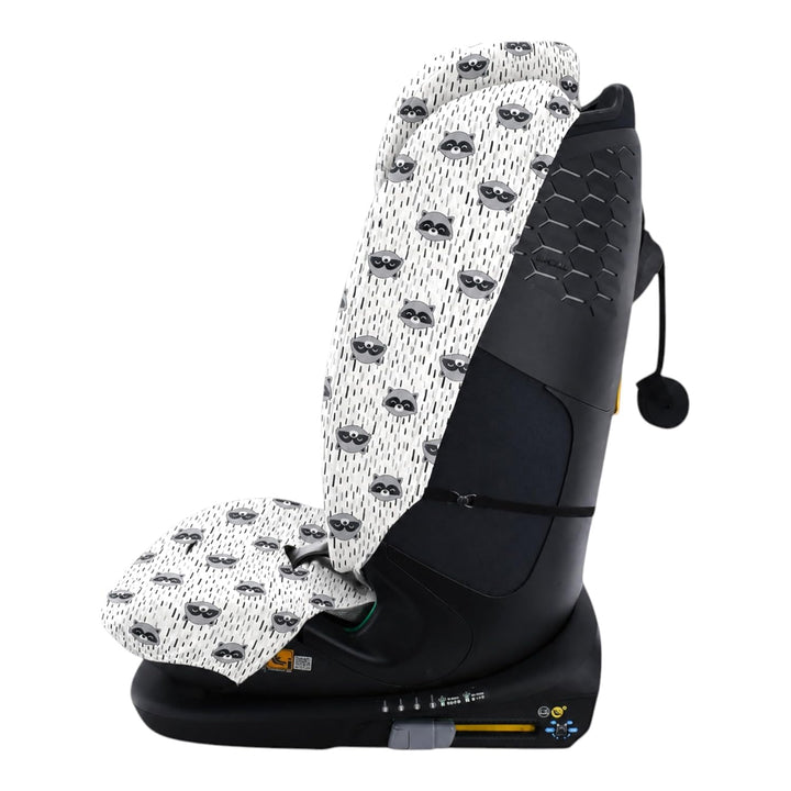 JYOKO Kids Bezug kompatibel mit Bebeconfort, Maxi Cosi Titan Pro, aus Baumwolle (Raccoon) Titan Pro