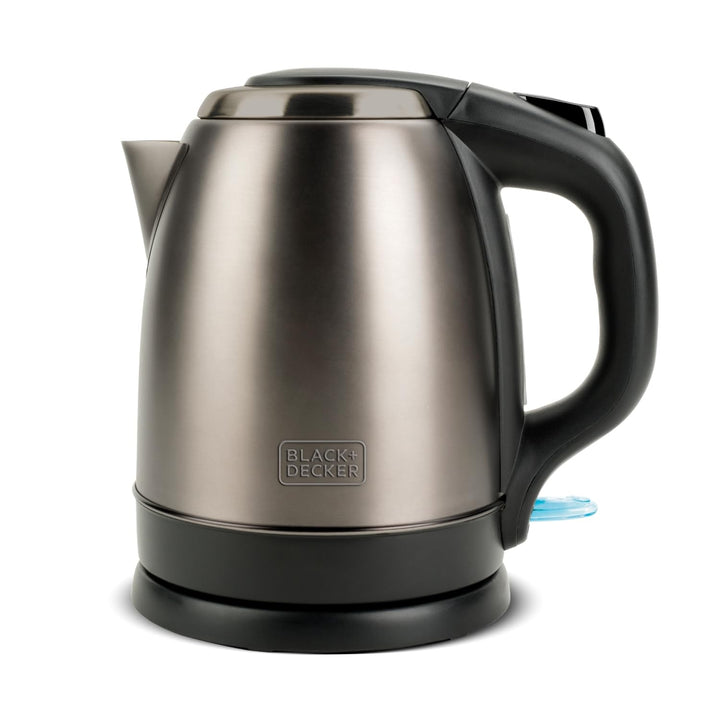 BLACK+DECKER Wasserkocher | BXKE2202E | 2200W | 1.2L | 360°C drehbare Basis | Geeignet für Linkshänd