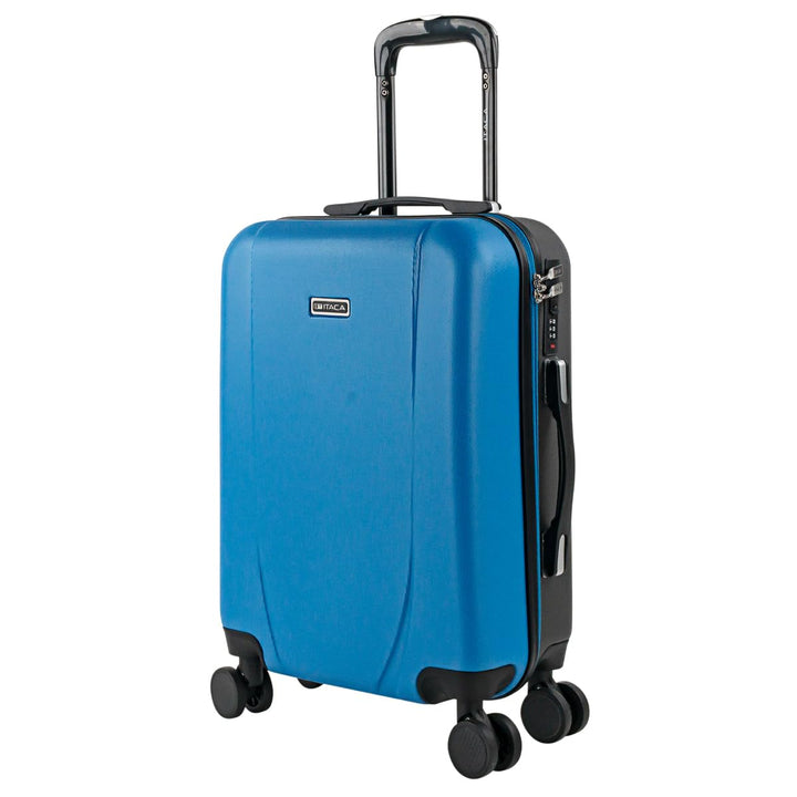 ITACA Tiber Koffer, 75 Centimeters Blau-anthrazit, Blau-anthrazit
