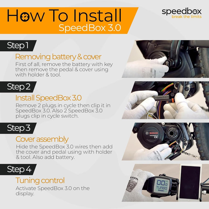 SPEEDBOX 3.0 für Bosch // eBike Tuning auch für Bosch Motoren der 4. Generation // Smarter Tuning Ch