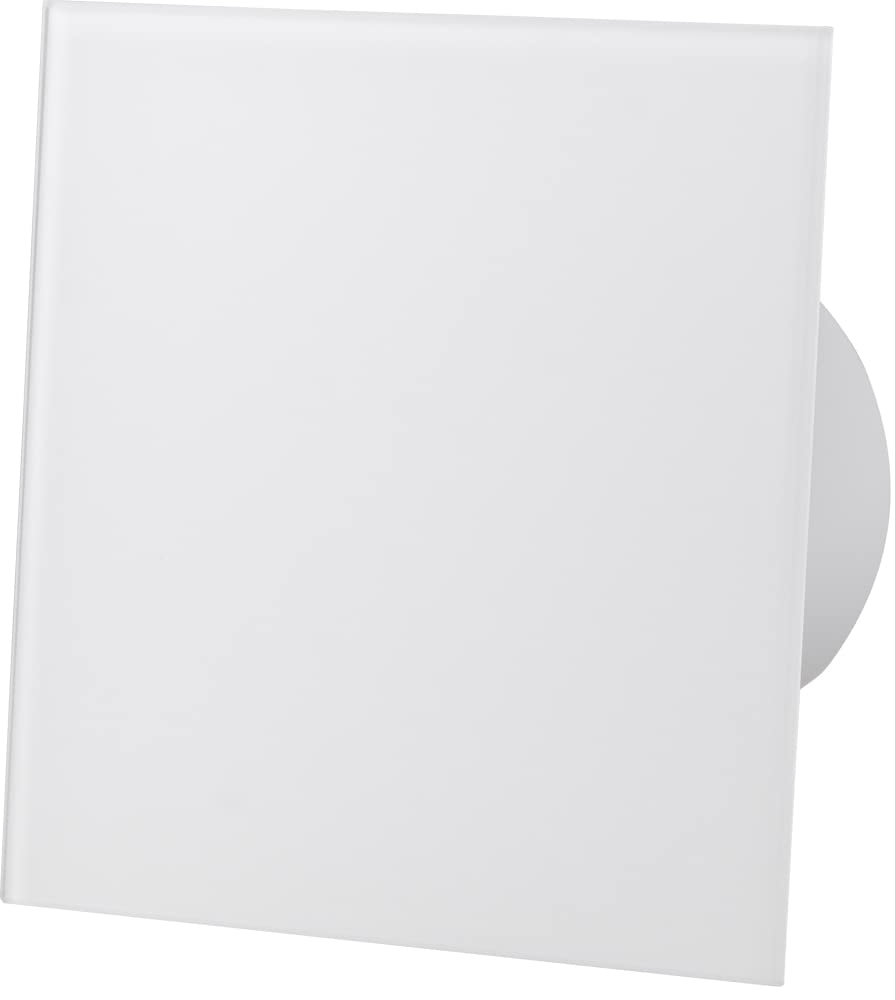 Design Badlüfter Wandlüfter Deckenlüfter mit Kugellager/Funktion Standard Ø 125 mm Dekorative Frontp
